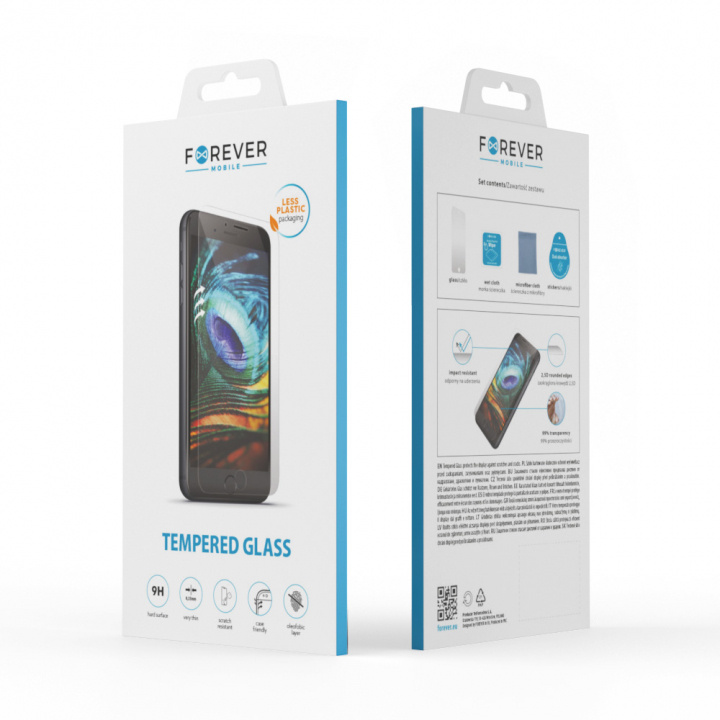 Forever tempered glass 2,5D for iPhone 16 in the group SMARTPHONE & TABLETS / Phone cases / Apple / iPhone 16 at TP E-commerce Nordic AB (A22547)