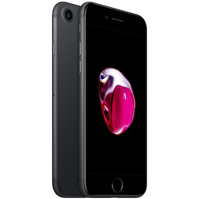 Preowned Apple iPhone 7 128 GB, Svart - Good Condition in the group SMARTPHONE & TABLETS / Mobile phones & smartphones at TP E-commerce Nordic AB (A22554)