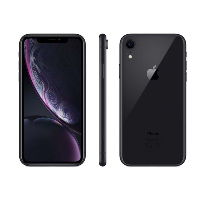 Preowned Apple iPhone XR 64GB Black Grade B in the group SMARTPHONE & TABLETS / Mobile phones & smartphones at TP E-commerce Nordic AB (A22557)