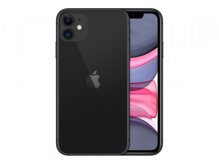 Preowned Apple iPhone 11 64GB Black Grade B in the group SMARTPHONE & TABLETS / Mobile phones & smartphones at TP E-commerce Nordic AB (A22558)