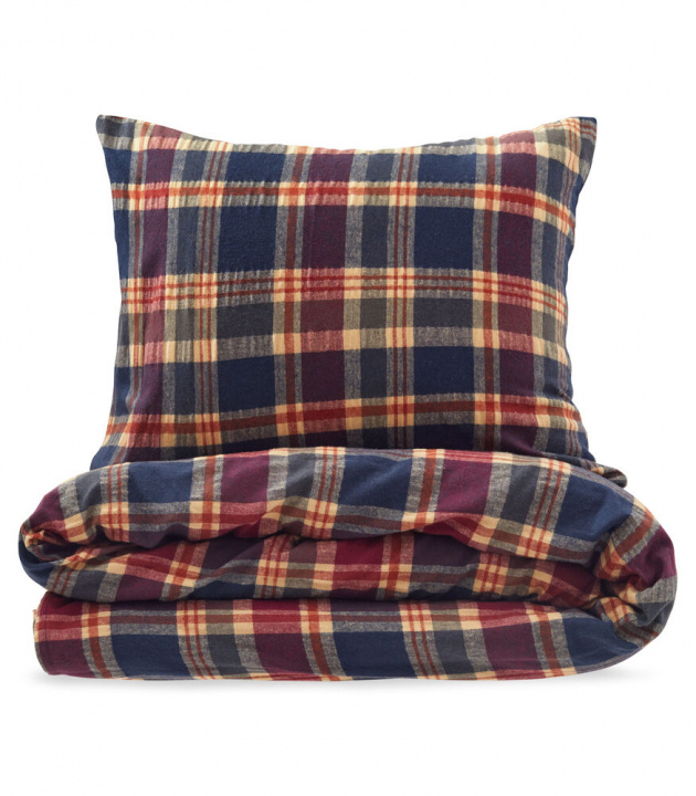 Lord Nelson Bäddset Mellbyn Flannel, Marinblå in the group HOME, HOUSEHOLD & GARDEN / Interior / Bedding at TP E-commerce Nordic AB (A22581)