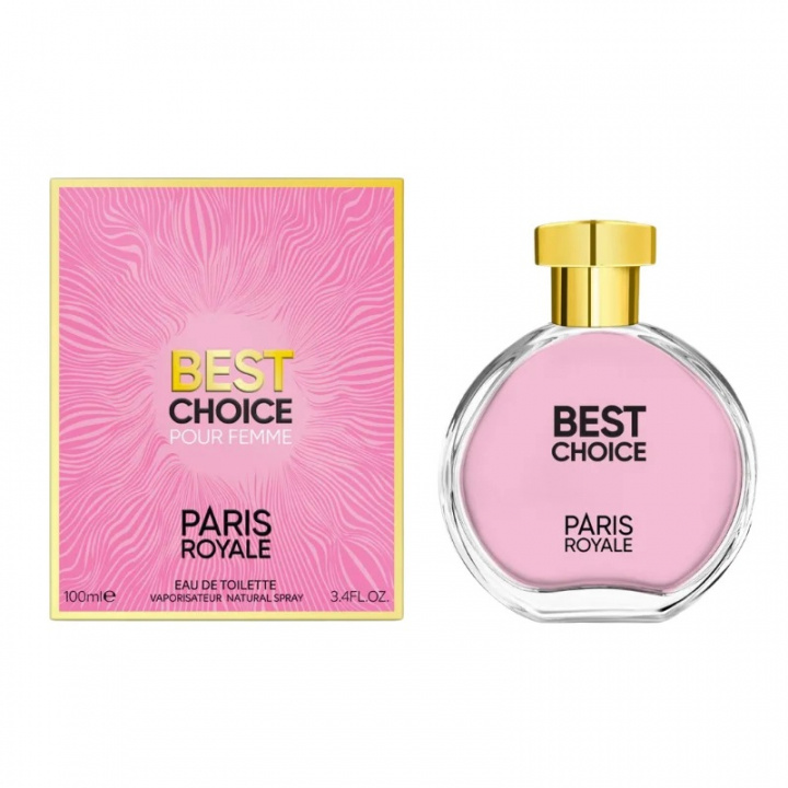 Paris Royale PR004: Best Choice for Woman 100ml EDT in the group BEAUTY & HEALTH / Fragrance & Perfume / Perfumes / Perfume for her at TP E-commerce Nordic AB (A22613)