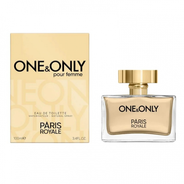 Paris Royale PR006: One and Only for Woman 100ml EDT in the group BEAUTY & HEALTH / Fragrance & Perfume / Perfumes / Perfume for her at TP E-commerce Nordic AB (A22614)