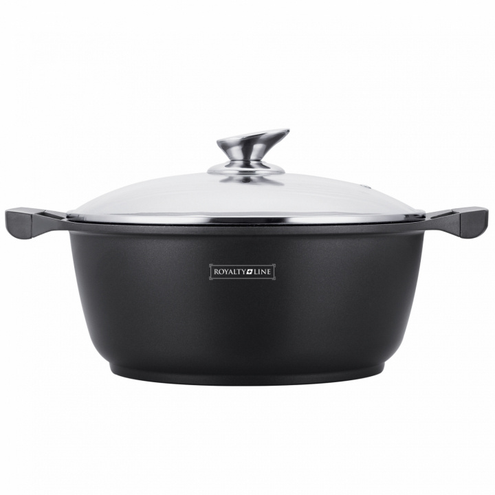 Royalty Line RL-BS26M: Marble Coated Cooking Pot & Casserole - 26cm in the group HOME, HOUSEHOLD & GARDEN / Kitchen utensils / Pots & Pans at TP E-commerce Nordic AB (A22618)