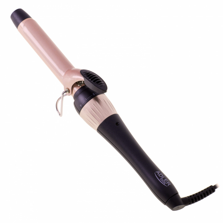 Adler AD 2117 Curling iron - 25 mm - temp. control in the group BEAUTY & HEALTH / Hair & Styling / Styling Tools / Curling irons at TP E-commerce Nordic AB (A22634)