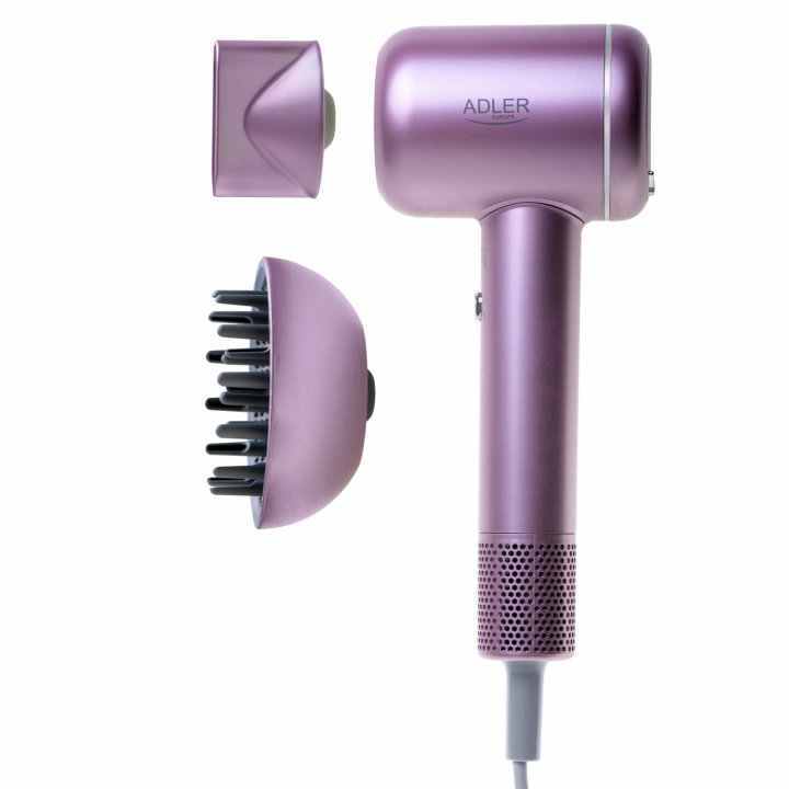 Adler AD 2270 pink SUPERSPEED Hair dryer in the group BEAUTY & HEALTH / Hair & Styling / Styling Tools / Hair dryer at TP E-commerce Nordic AB (A22636)