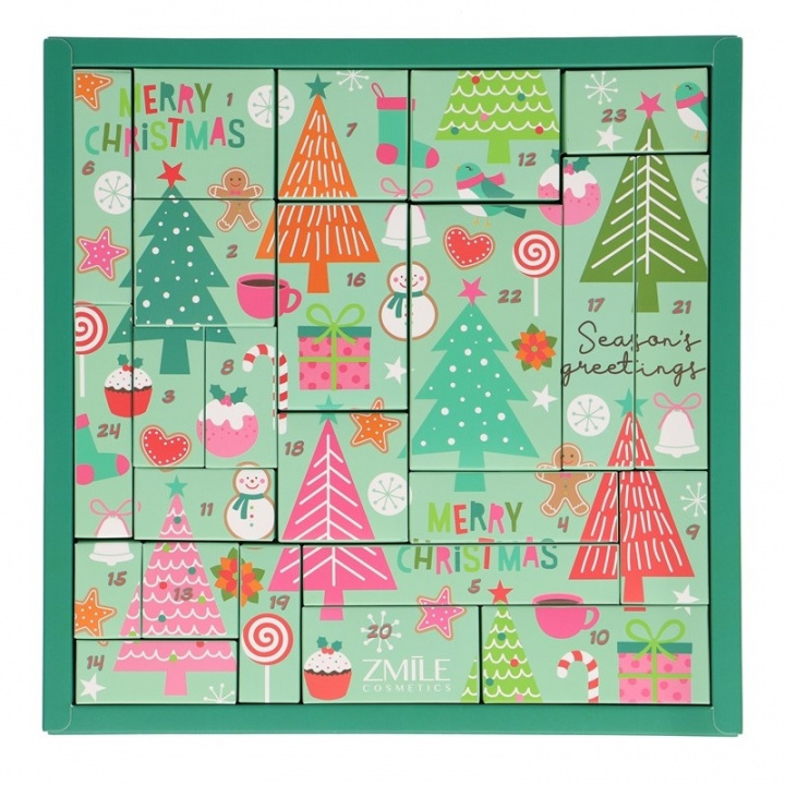 Zmile Cosmetics Beauty Advent Calendar Puzzle ‘Pinetrees’ in the group TOYS, KIDS & BABY PRODUCTS / Toys / Advent calendar at TP E-commerce Nordic AB (A22678)