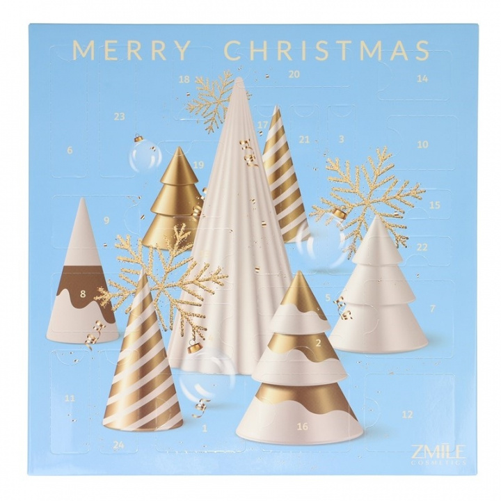 Zmile Cosmetics Beauty Advent Calendar Square ‘3D Christmas Trees’ in the group TOYS, KIDS & BABY PRODUCTS / Toys / Advent calendar at TP E-commerce Nordic AB (A22679)