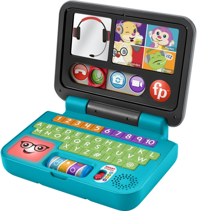 Fisher-Price Let\'S Connect Laptop, SV in the group TOYS, KIDS & BABY PRODUCTS / Baby toys / Activity toys at TP E-commerce Nordic AB (A22683)