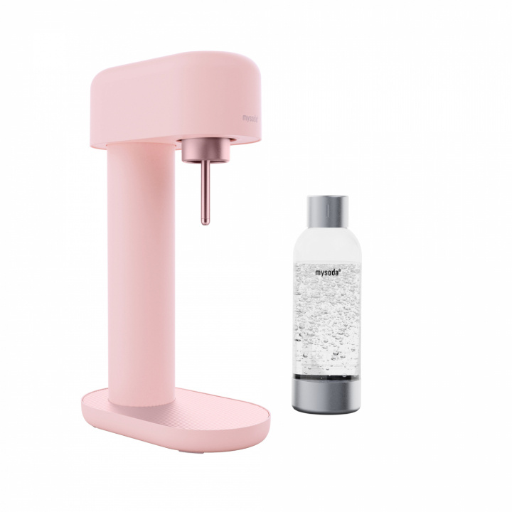 Mysoda Ruby 2 Sparkling Water maker, Pink in the group HOME, HOUSEHOLD & GARDEN / Household appliances / Water & Juice / Carbonation machines / Carbonation machines at TP E-commerce Nordic AB (A22784)