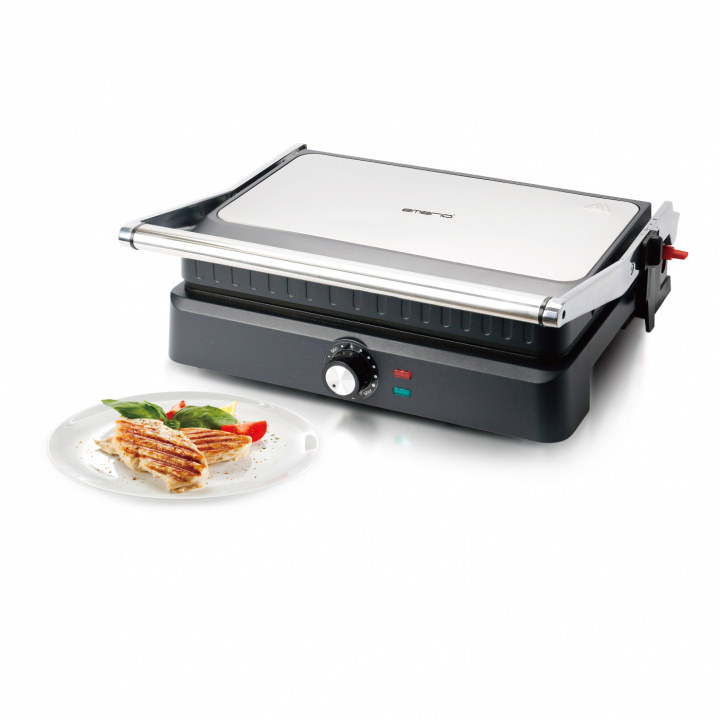 Emerio CG-130859 Kontaktgrill in the group HOME, HOUSEHOLD & GARDEN / Household appliances / Toasters & Bread grills / Table grills & Raclette at TP E-commerce Nordic AB (A22801)