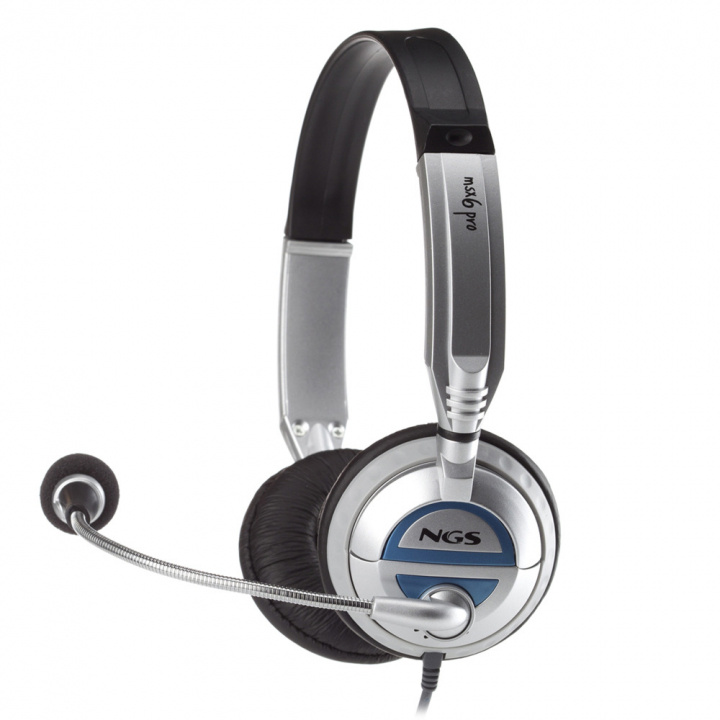 NGS Headset MSX6PRO 2 x 3.5 mm, Volume control, White in the group COMPUTERS & PERIPHERALS / Computer accessories / Headset at TP E-commerce Nordic AB (A22862)