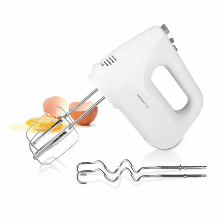 Emerio Hand Mixer HM-124178 in the group HOME, HOUSEHOLD & GARDEN / Household appliances / Food processor & Kitchen appliances / Mixers at TP E-commerce Nordic AB (A23155)