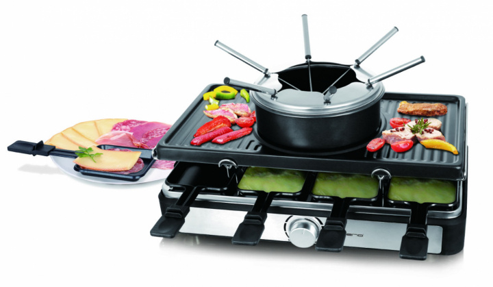 Emerio Raclettegrill RG-124930 in the group HOME, HOUSEHOLD & GARDEN / Household appliances / Toasters & Bread grills / Table grills & Raclette at TP E-commerce Nordic AB (A23173)