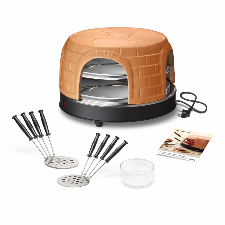 Emerio Pizza Oven PO-116124.1 in the group HOME, HOUSEHOLD & GARDEN / Household appliances / Toasters & Bread grills / Table grills & Raclette at TP E-commerce Nordic AB (A23180)