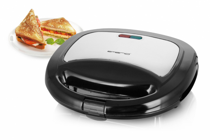 Emerio Sandwichmaker ST-120889 in the group HOME, HOUSEHOLD & GARDEN / Household appliances / Toasters & Bread grills / Table grills & Raclette at TP E-commerce Nordic AB (A23181)