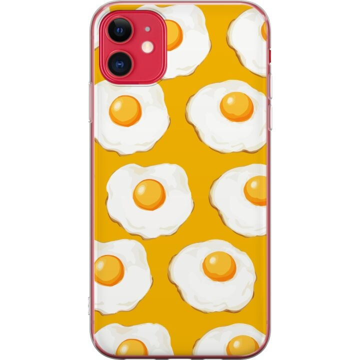 Mobile case for Apple iPhone 11 with Fried egg design in the group SMARTPHONE & TABLETS / Phone cases / Apple / iPhone 11 at TP E-commerce Nordic AB (A50029)