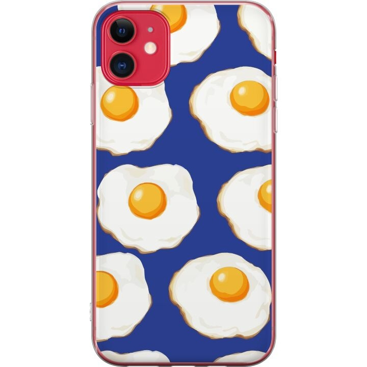 Mobile case for Apple iPhone 11 with Fried eggs design in the group SMARTPHONE & TABLETS / Phone cases / Apple / iPhone 11 at TP E-commerce Nordic AB (A50033)