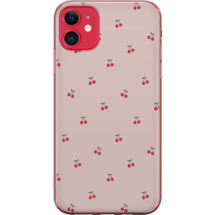 Mobile case for Apple iPhone 11 with Cherry design in the group SMARTPHONE & TABLETS / Phone cases / Apple / iPhone 11 at TP E-commerce Nordic AB (A50034)