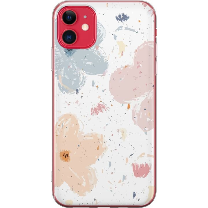 Mobile case for Apple iPhone 11 with Flowers design in the group SMARTPHONE & TABLETS / Phone cases / Apple / iPhone 11 at TP E-commerce Nordic AB (A50039)