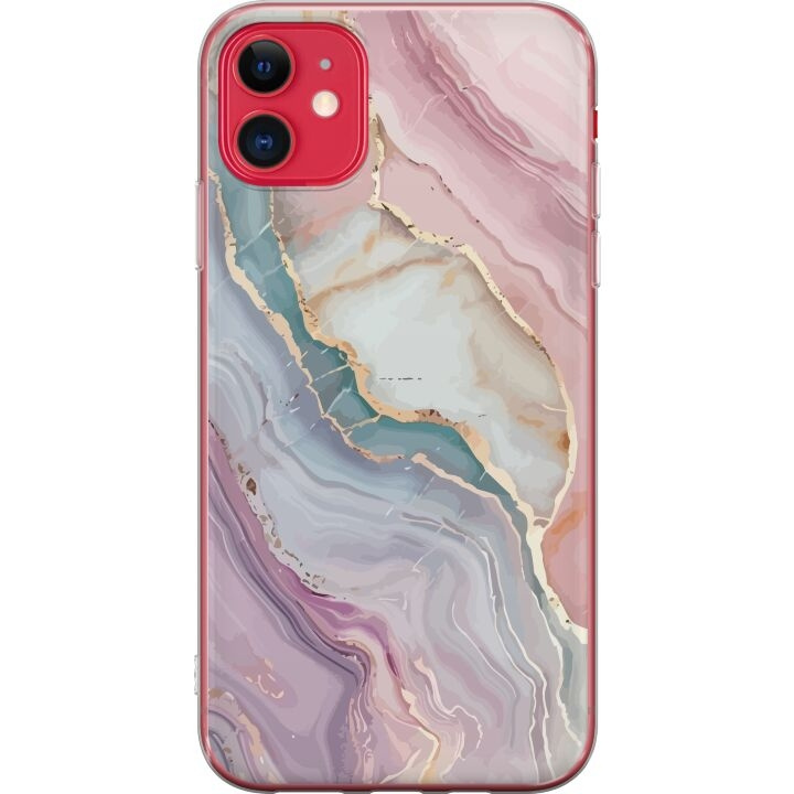 Mobile case for Apple iPhone 11 with Marble design in the group SMARTPHONE & TABLETS / Phone cases / Apple / iPhone 11 at TP E-commerce Nordic AB (A50049)