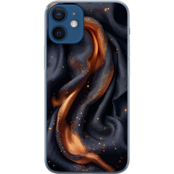 Mobile case for Apple iPhone 12 with Fiery silk design in the group SMARTPHONE & TABLETS / Phone cases / Apple / iPhone 12 at TP E-commerce Nordic AB (A50190)