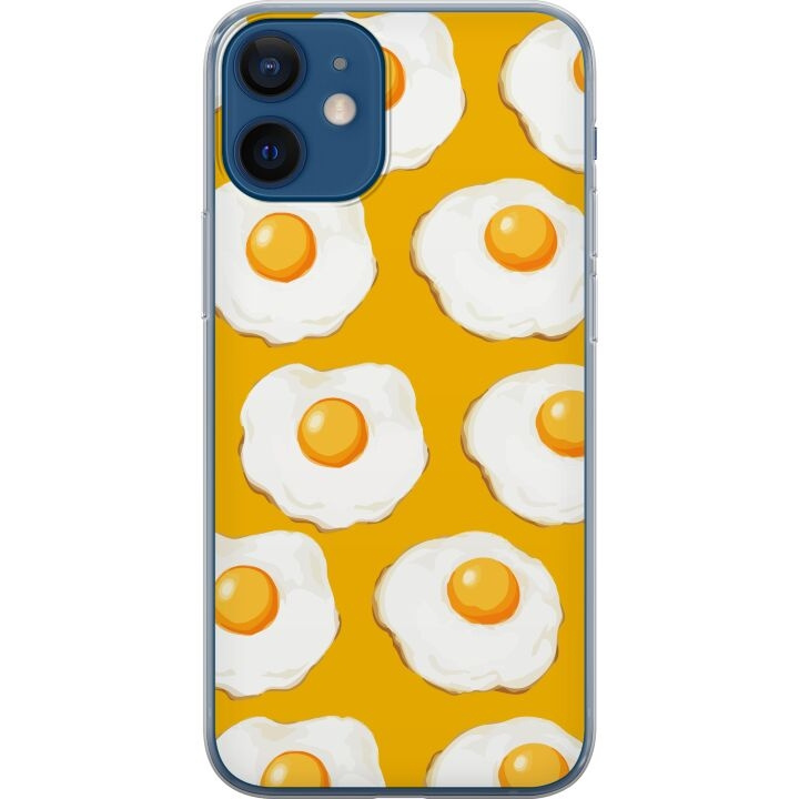 Mobile case for Apple iPhone 12 with Fried egg design in the group SMARTPHONE & TABLETS / Phone cases / Apple / iPhone 12 at TP E-commerce Nordic AB (A50191)