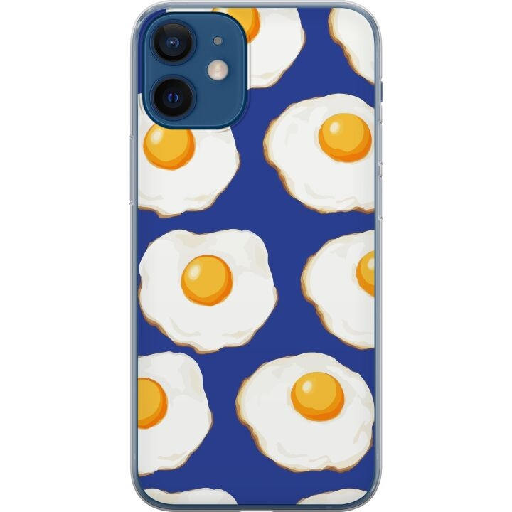 Mobile case for Apple iPhone 12 with Fried eggs design in the group SMARTPHONE & TABLETS / Phone cases / Apple / iPhone 12 at TP E-commerce Nordic AB (A50195)