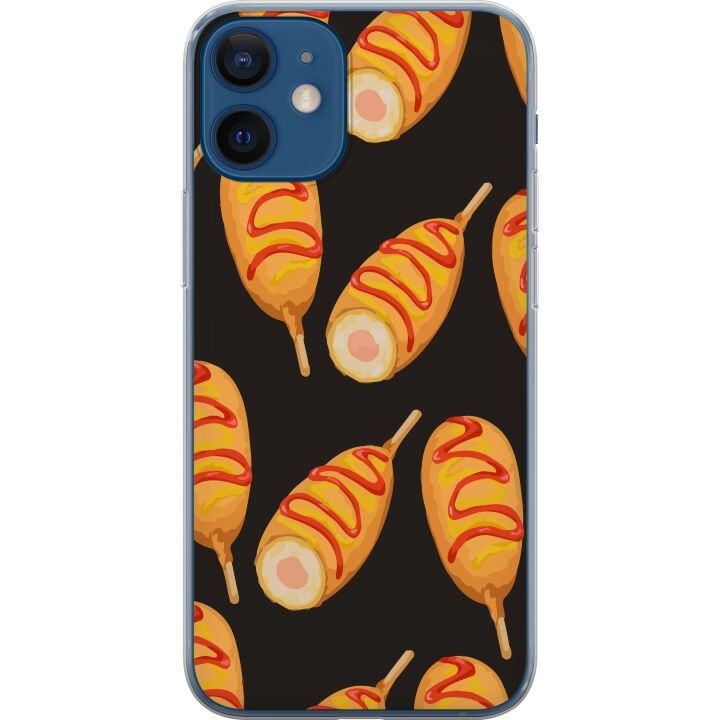 Mobile case for Apple iPhone 12 with Chicken drumstick design in the group SMARTPHONE & TABLETS / Phone cases / Apple / iPhone 12 at TP E-commerce Nordic AB (A50198)