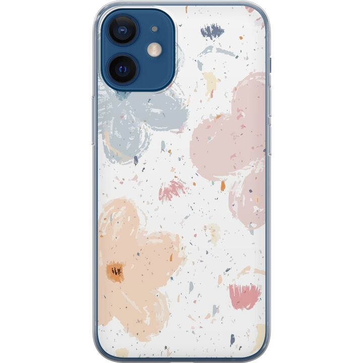 Mobile case for Apple iPhone 12 with Flowers design in the group SMARTPHONE & TABLETS / Phone cases / Apple / iPhone 12 at TP E-commerce Nordic AB (A50201)