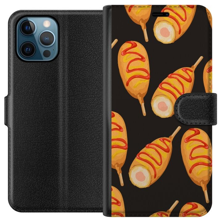 Wallet case for Apple iPhone 12 Pro with Chicken drumstick design in the group SMARTPHONE & TABLETS / Phone cases / Apple / iPhone 12 at TP E-commerce Nordic AB (A50279)