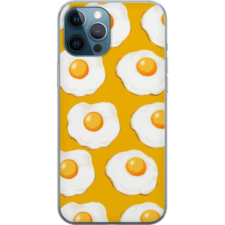 Mobile case for Apple iPhone 12 Pro with Fried egg design in the group SMARTPHONE & TABLETS / Phone cases / Apple / iPhone 12 at TP E-commerce Nordic AB (A50299)