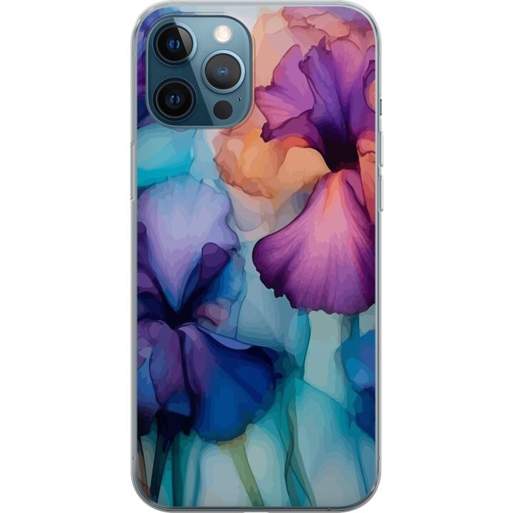 Mobile case for Apple iPhone 12 Pro with Magical flowers design in the group SMARTPHONE & TABLETS / Phone cases / Apple / iPhone 12 at TP E-commerce Nordic AB (A50300)