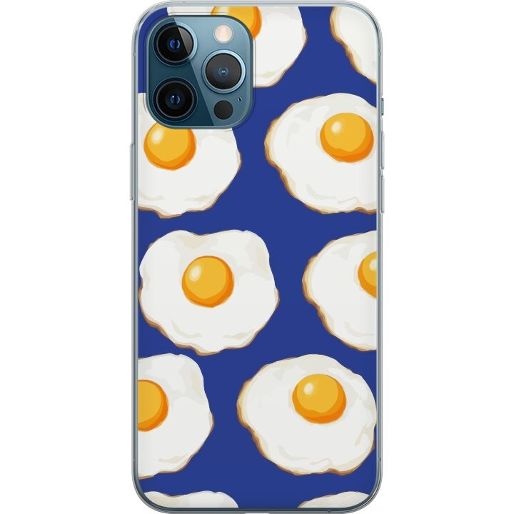 Mobile case for Apple iPhone 12 Pro Max with Fried eggs design in the group SMARTPHONE & TABLETS / Phone cases / Apple / iPhone 12 Pro at TP E-commerce Nordic AB (A50357)