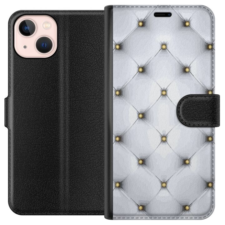 Wallet case for Apple iPhone 13 mini with Luxurious design in the group SMARTPHONE & TABLETS / Phone cases / Apple / iPhone 13 Mini at TP E-commerce Nordic AB (A50446)