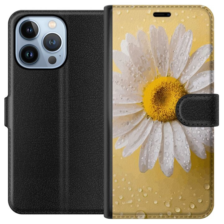 Wallet case for Apple iPhone 13 Pro with Porslinsblomma design in the group SMARTPHONE & TABLETS / Phone cases / Apple / iPhone 13 Pro at TP E-commerce Nordic AB (A50486)