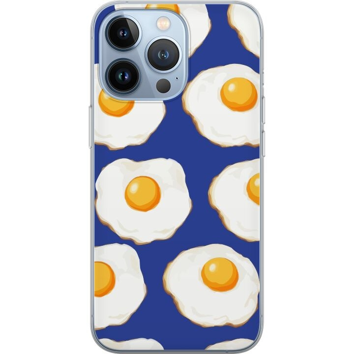 Mobile case for Apple iPhone 13 Pro with Fried eggs design in the group SMARTPHONE & TABLETS / Phone cases / Apple / iPhone 13 Pro at TP E-commerce Nordic AB (A50519)