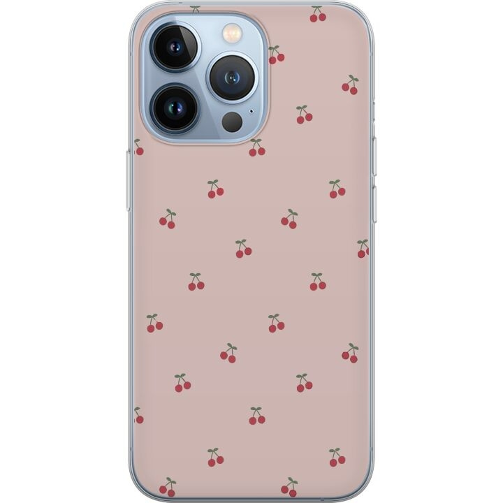 Mobile case for Apple iPhone 13 Pro with Cherry design in the group SMARTPHONE & TABLETS / Phone cases / Apple / iPhone 13 Pro at TP E-commerce Nordic AB (A50520)