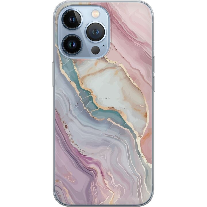 Mobile case for Apple iPhone 13 Pro with Marble design in the group SMARTPHONE & TABLETS / Phone cases / Apple / iPhone 13 Pro at TP E-commerce Nordic AB (A50535)