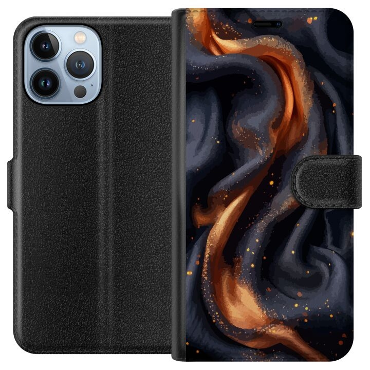 Wallet case for Apple iPhone 13 Pro Max with Fiery silk design in the group SMARTPHONE & TABLETS / Phone cases / Apple / iPhone 13 Pro Max at TP E-commerce Nordic AB (A50541)