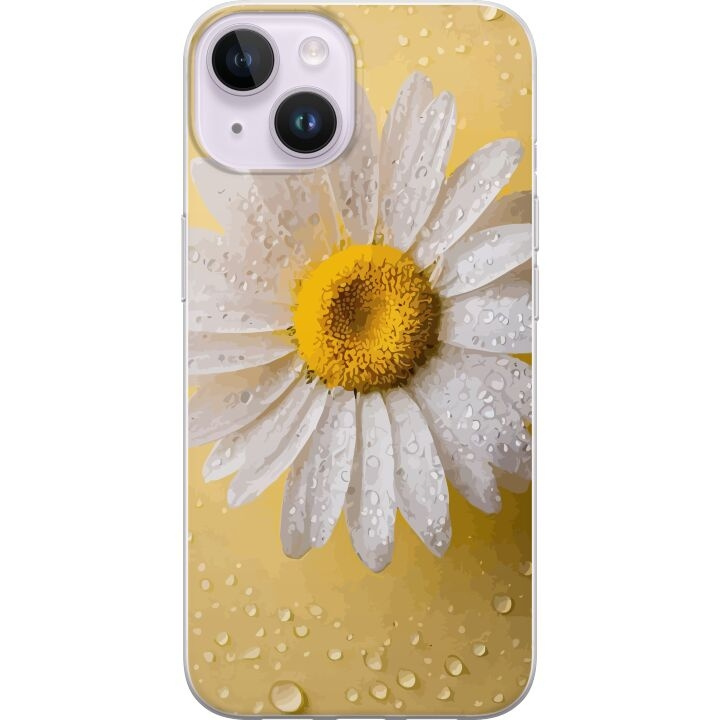 Mobile case for Apple iPhone 14 with Porslinsblomma design in the group SMARTPHONE & TABLETS / Phone cases / Apple / iPhone 14 at TP E-commerce Nordic AB (A50621)