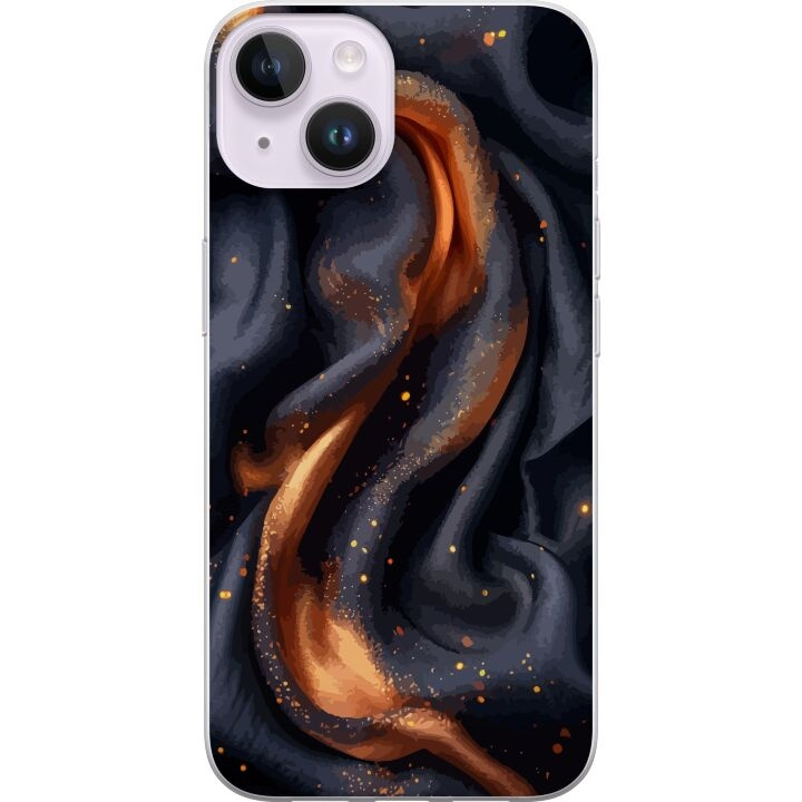 Mobile case for Apple iPhone 14 with Fiery silk design in the group SMARTPHONE & TABLETS / Phone cases / Apple / iPhone 14 at TP E-commerce Nordic AB (A50622)