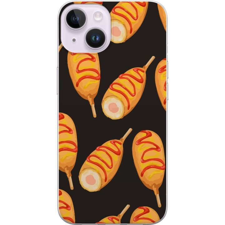 Mobile case for Apple iPhone 14 with Chicken drumstick design in the group SMARTPHONE & TABLETS / Phone cases / Apple / iPhone 14 at TP E-commerce Nordic AB (A50630)