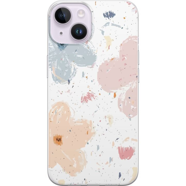 Mobile case for Apple iPhone 14 with Flowers design in the group SMARTPHONE & TABLETS / Phone cases / Apple / iPhone 14 at TP E-commerce Nordic AB (A50633)