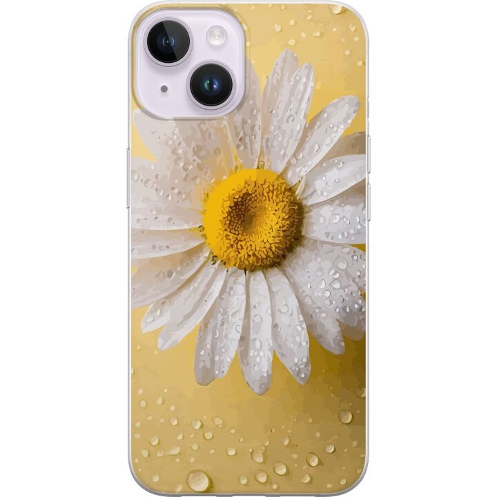 Mobile case for Apple iPhone 14 Plus with Porslinsblomma design in the group SMARTPHONE & TABLETS / Phone cases / Apple / iPhone 14 at TP E-commerce Nordic AB (A50729)