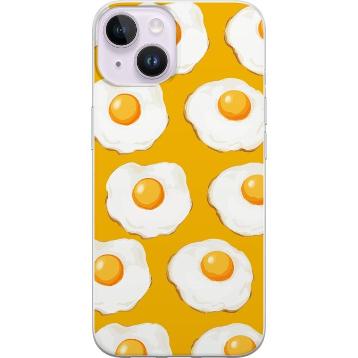 Mobile case for Apple iPhone 14 Plus with Fried egg design in the group SMARTPHONE & TABLETS / Phone cases / Apple / iPhone 14 at TP E-commerce Nordic AB (A50731)