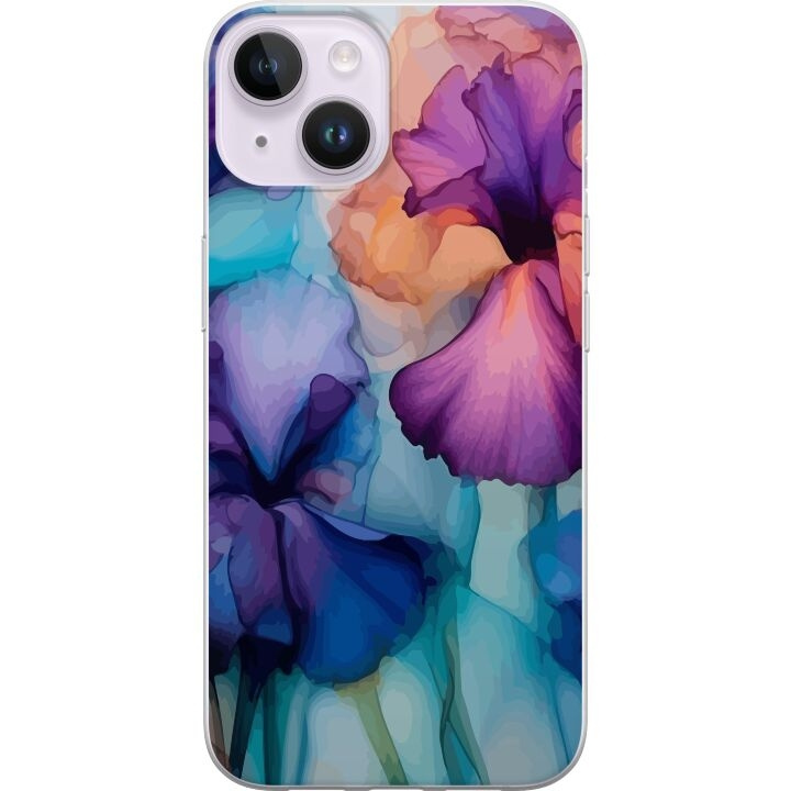 Mobile case for Apple iPhone 14 Plus with Magical flowers design in the group SMARTPHONE & TABLETS / Phone cases / Apple / iPhone 14 at TP E-commerce Nordic AB (A50732)