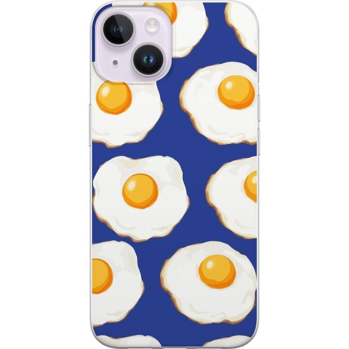 Mobile case for Apple iPhone 14 Plus with Fried eggs design in the group SMARTPHONE & TABLETS / Phone cases / Apple / iPhone 14 at TP E-commerce Nordic AB (A50735)