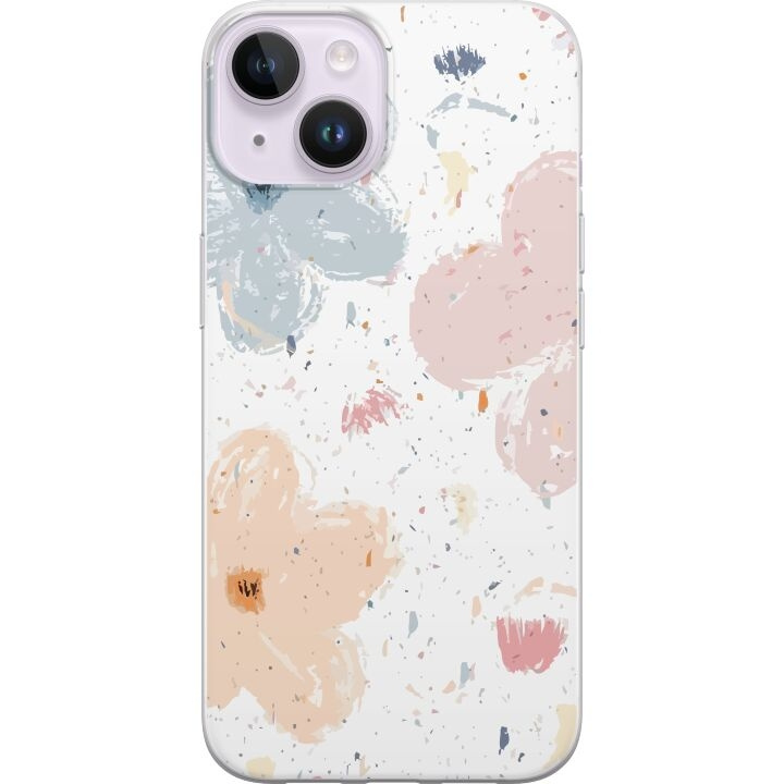 Mobile case for Apple iPhone 14 Plus with Flowers design in the group SMARTPHONE & TABLETS / Phone cases / Apple / iPhone 14 at TP E-commerce Nordic AB (A50741)