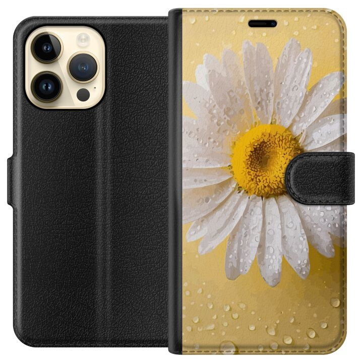 Wallet case for Apple iPhone 14 Pro Max with Porslinsblomma design in the group SMARTPHONE & TABLETS / Phone cases / Apple / iPhone 14 at TP E-commerce Nordic AB (A50756)